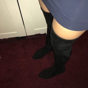 dkny thigh high boots